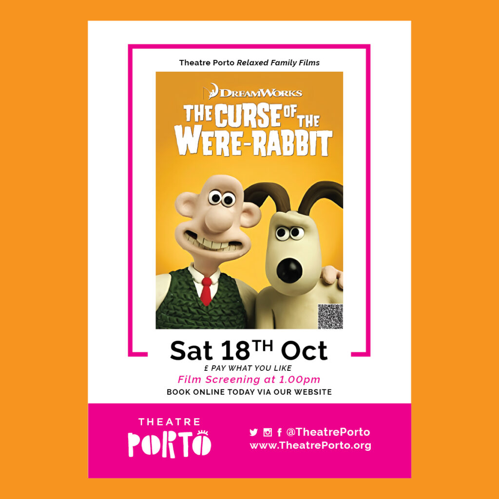 Date Sat 18th October
Time 1.00pm
Showing Cinema Screening
Cost Pay What You Like