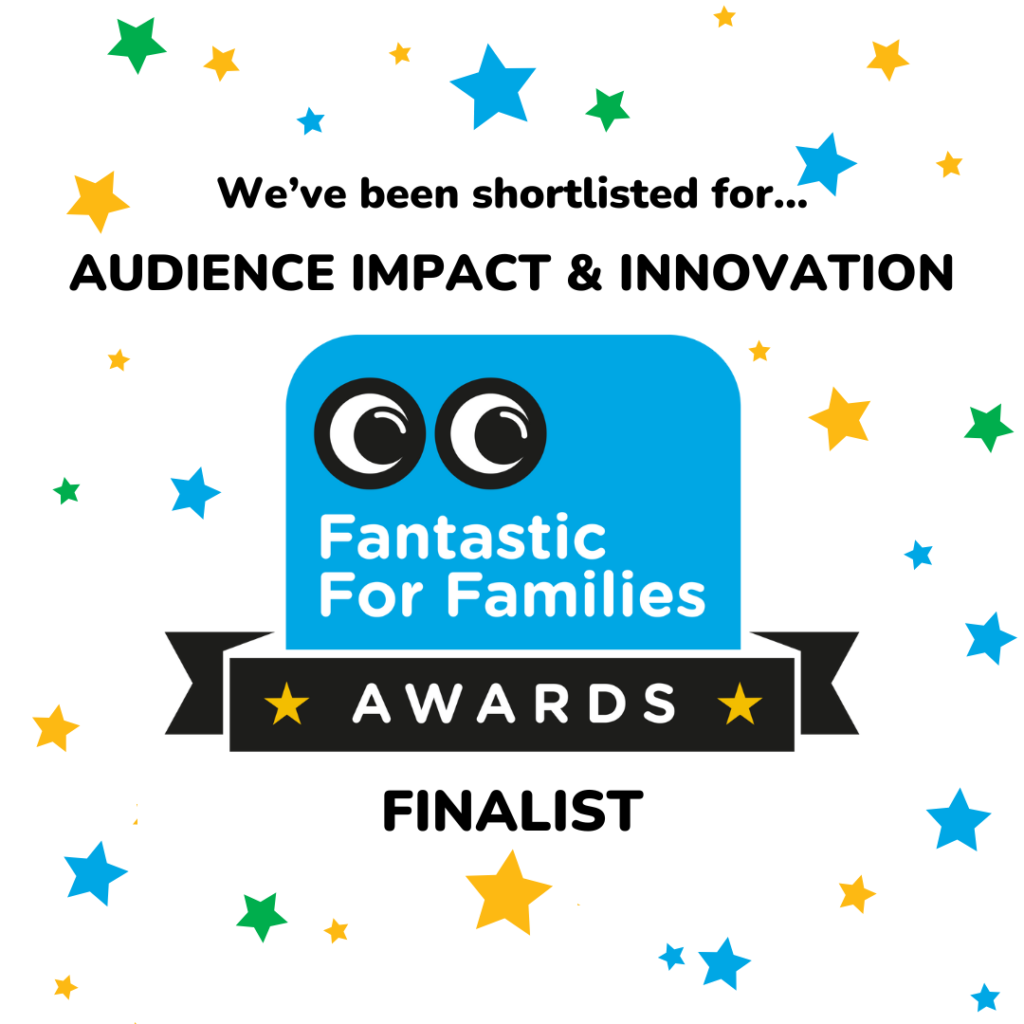 Every year, the Awards celebrate the most inspiring creative opportunities, activities and initiatives for families and older people across the UK – and we’re so proud to be part of it.