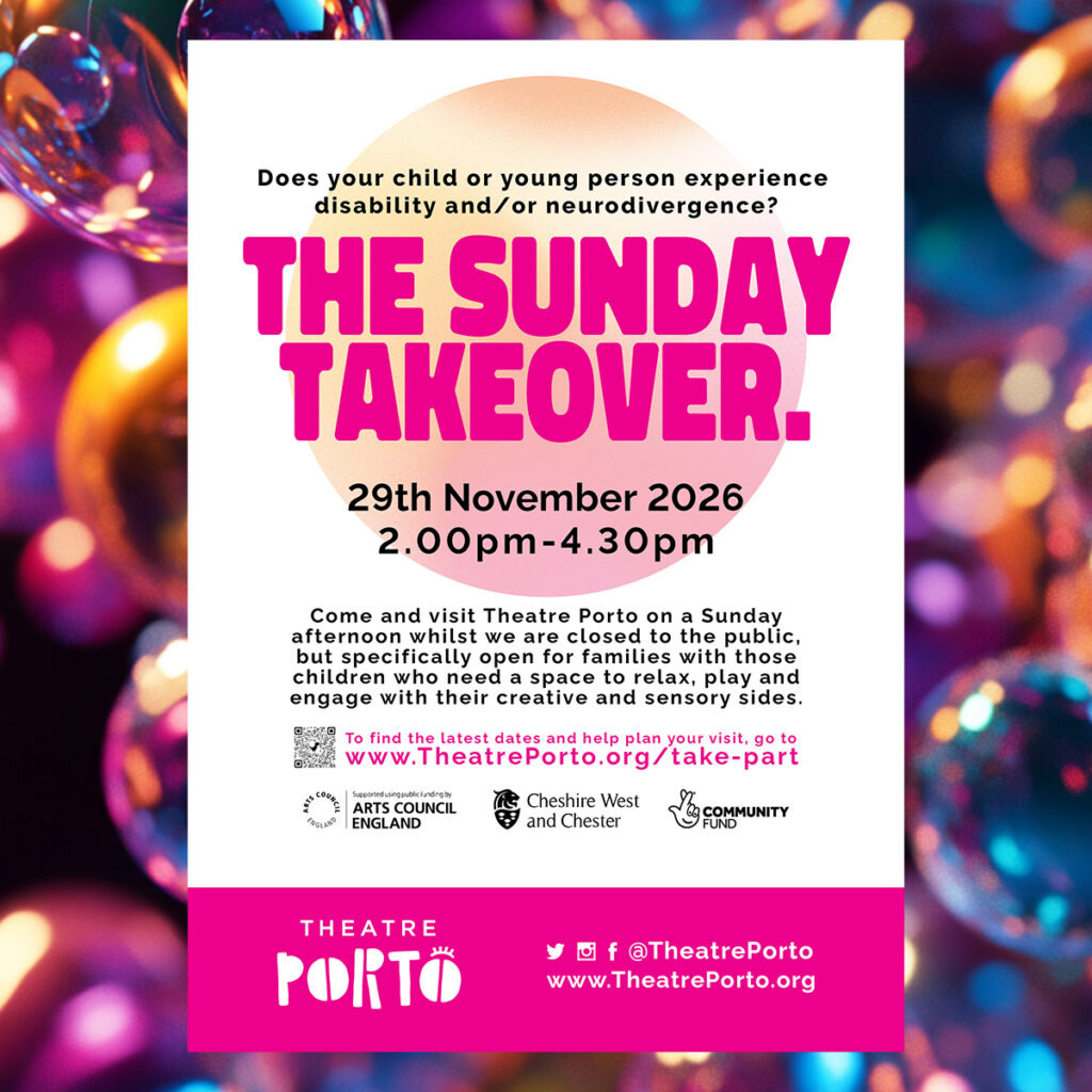 Dates Sunday 29th November
Time 2pm - 4.30pm
Ages All
Cost FREE