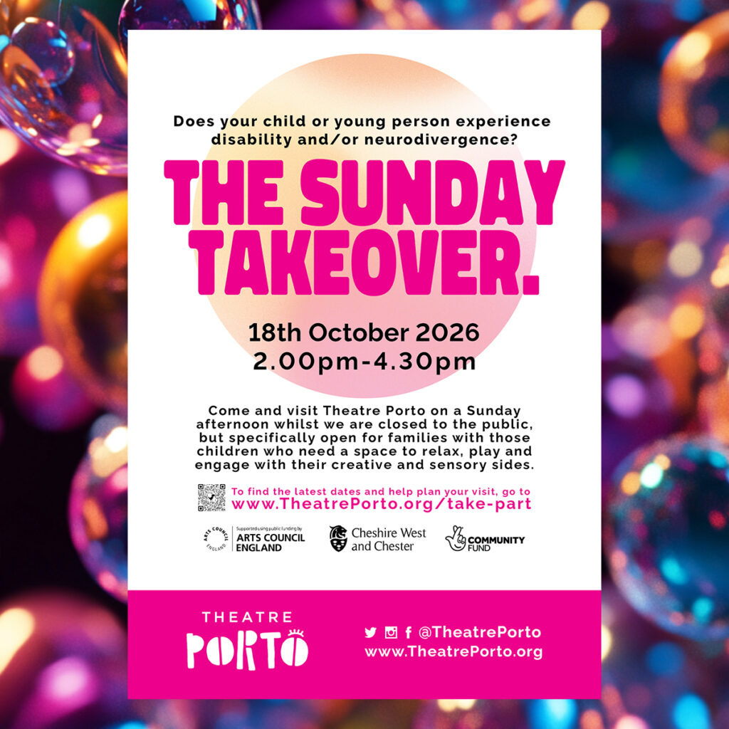 Dates Sunday 18th October
Time 2pm - 4.30pm
Ages All
Cost FREE